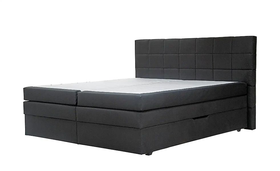 Boxspringbett  Vito ¦ grau ¦ Maße (cm): B: 193 H: 117 Betten > Boxspringbet günstig online kaufen