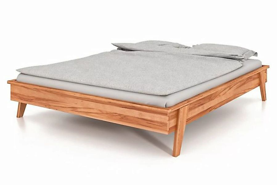 byoak Bett RETRO 80 x 210 aus Massivholz, ohne Kopfteil, Naturgeölt günstig online kaufen