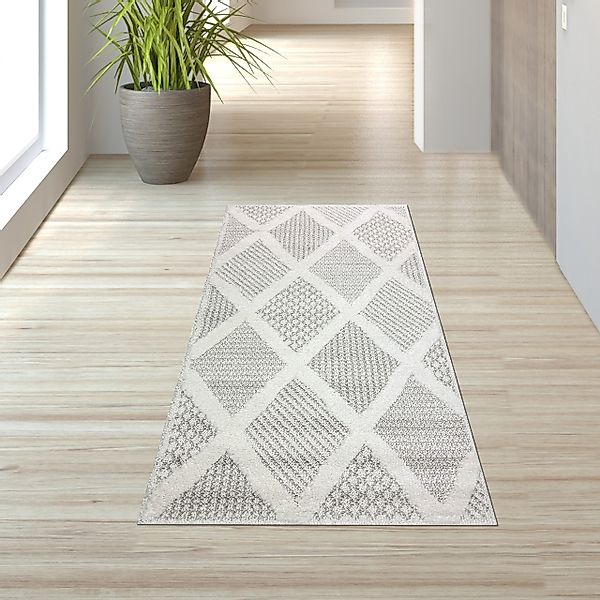 TeppichHome24 Teppich Schlafzimmer Wohnzimmer Teppich gemustert günstig online kaufen