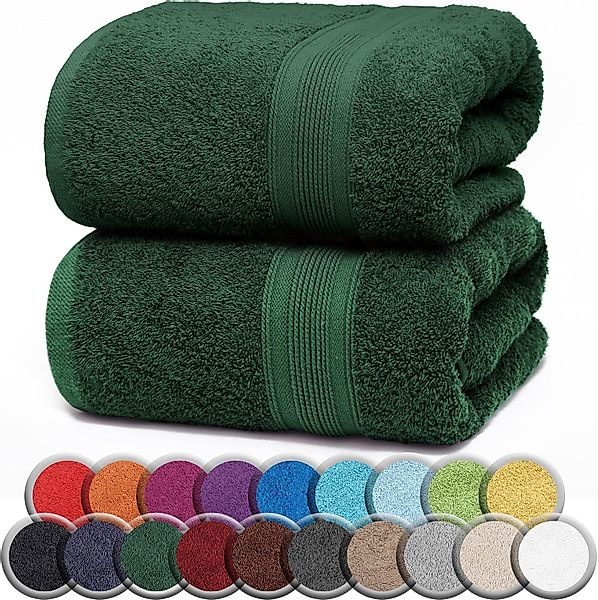 NatureMark Saunatuch Frottier Saunatücher 80x200cm, 100% günstig online kaufen