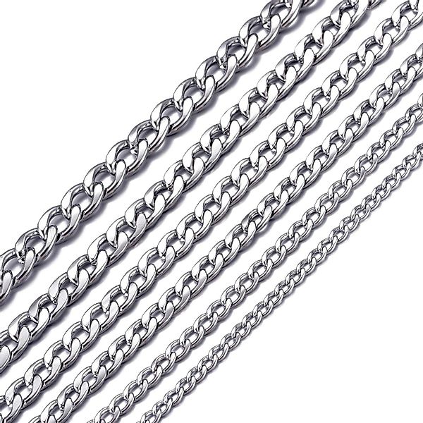 DonDon Kette mit Anhänger Edelstahlkette Halskette günstig online kaufen