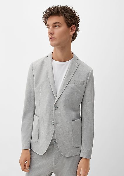s.Oliver Sakko Slim: Joggsuit-Sakko aus Stretch-Jersey günstig online kaufen