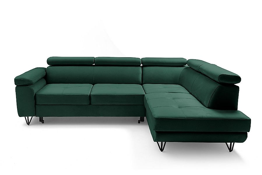 NEXT COLLECTION Ecksofa JUNIOR, verstellbaren Kopfstützen, Verstellbare Kop günstig online kaufen