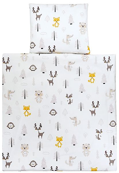 TupTam Babybettwäsche Baby Wiegenset 4-teilig Bettwäsche-Set: günstig online kaufen