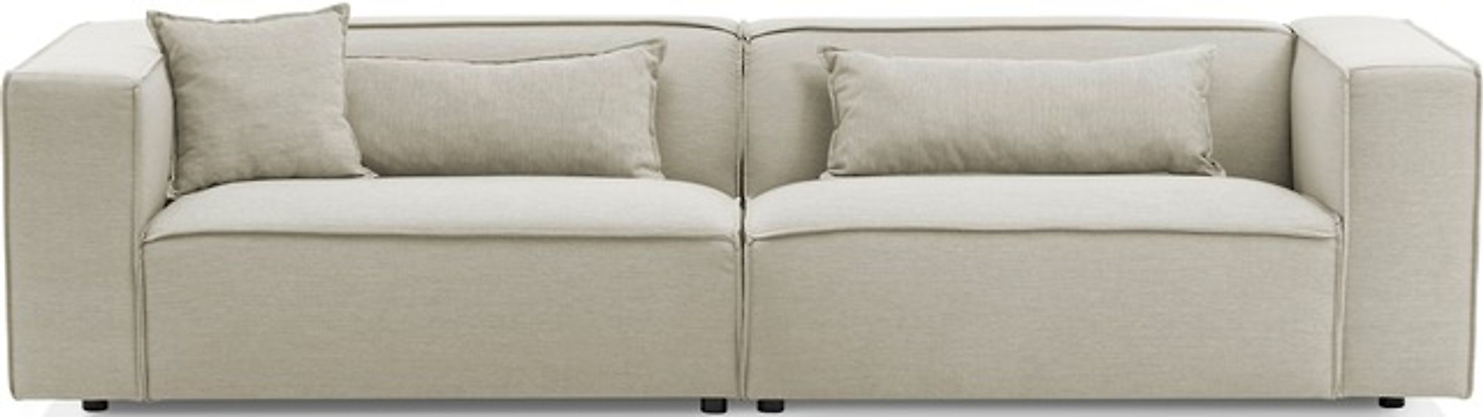LeGer Home by Lena Gercke 3-Sitzer »PIARA, Couch mit Kedernaht, Sofa in Cor günstig online kaufen
