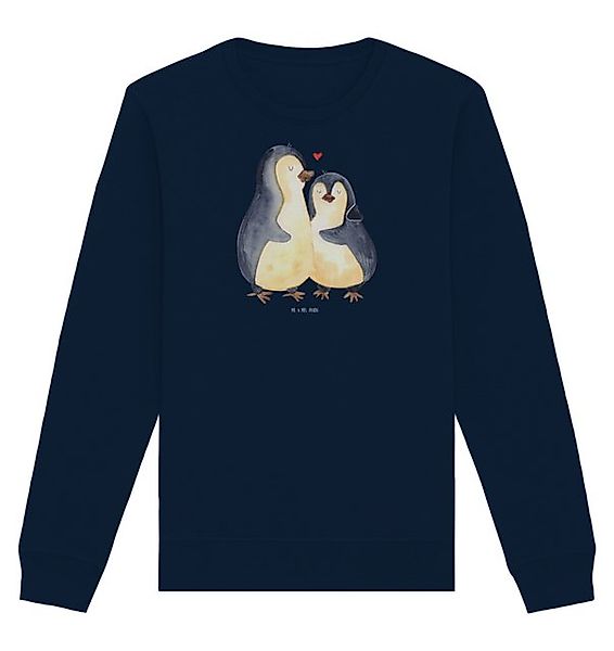 Mr. & Mrs. Panda Longpullover Größe L Pinguin umarmen - French Navy - Gesch günstig online kaufen