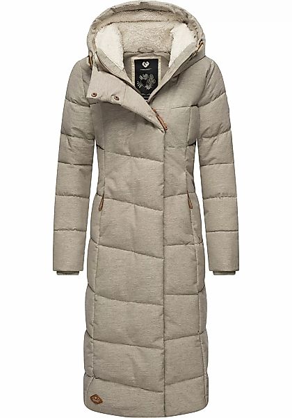 Ragwear Wintermantel "Pavla Long", extralanger Winterparka mit Teddyfutter günstig online kaufen