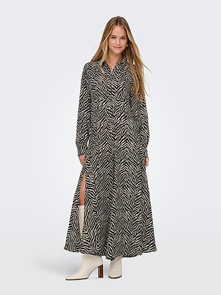 ONLY Hemdblusenkleid ONLHELEN LIFE L/S V-NECK günstig online kaufen