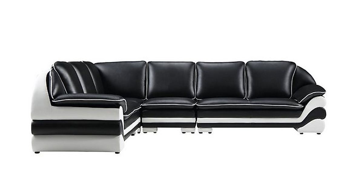 Xlmoebel Ecksofa Ledersofa in L-Form mit modernem Design und klassischer Ec günstig online kaufen