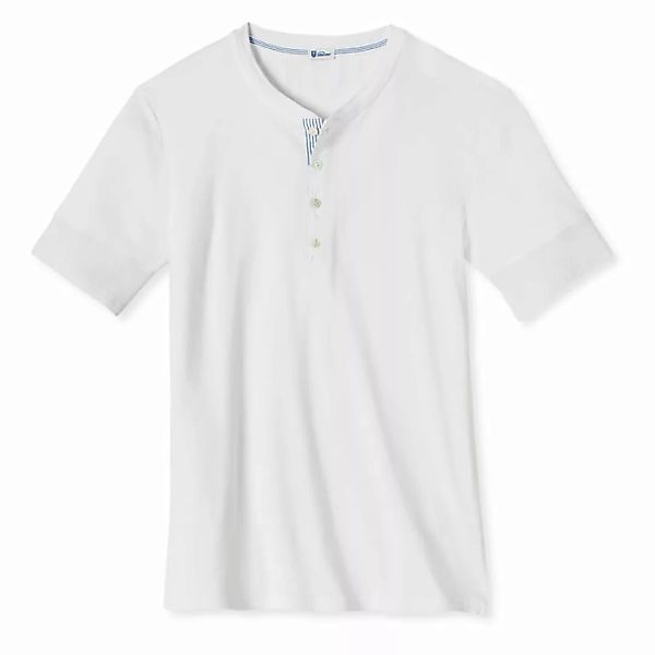 Schiesser Revival Herren Shirt 1/2 Arm Unterhemd Karl Heinz - Weiß / Größe: günstig online kaufen