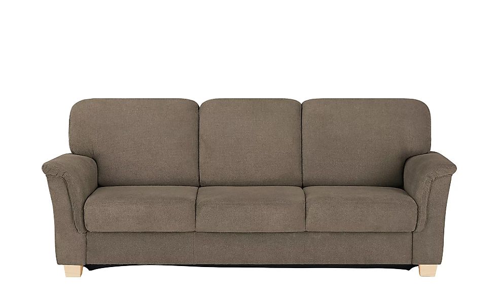 smart Sofa  Valencia - braun - 224 cm - 90 cm - 93 cm - Polstermöbel > Sofa günstig online kaufen