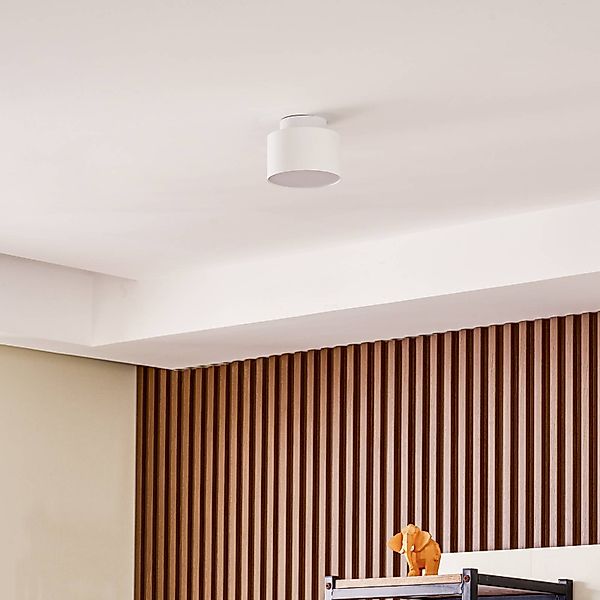 Lindby LED-Strahler Nivoria, Ø 11cm, 15 W, weiß, Metall günstig online kaufen
