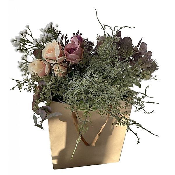 Kunstblume Kunst-Blumenstrauß Bouquet MICHELLE - in günstig online kaufen