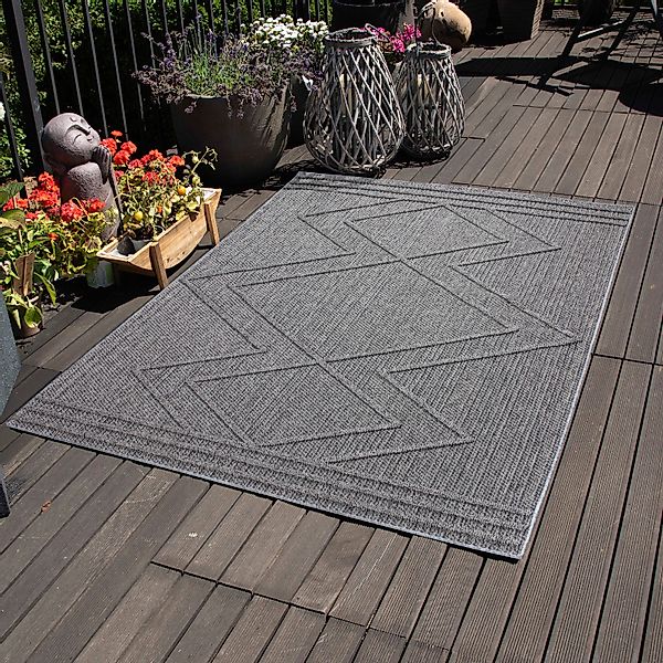 Carpettex Outdoorteppich Boho-Design, Läufer, Höhe: 8 günstig online kaufen