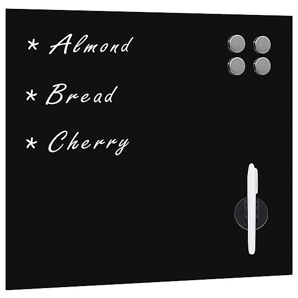 vidaXL Magnettafel, Magnettafel Wandmontage Glas 50x50 günstig online kaufen