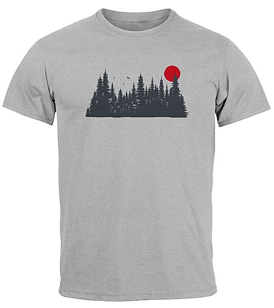 Neverless Print-Shirt Herren T-Shirt Motivshirt Frontprint günstig online kaufen