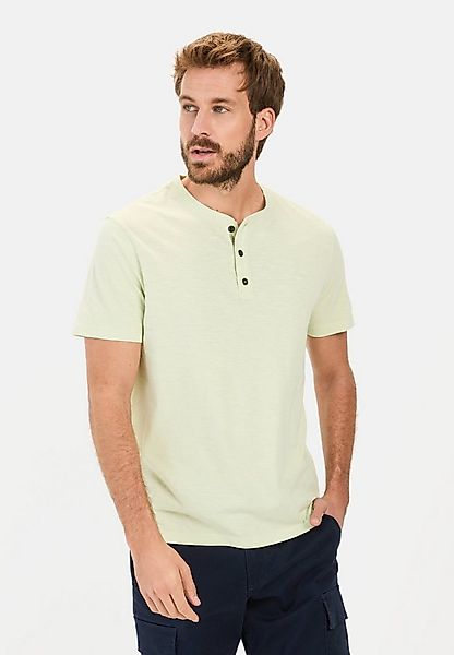 camel active Henleyshirt aus Organic Cotton Kurzarm Henley günstig online kaufen