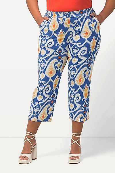 Ulla Popken Schlupfhose 7/8-Jerseyhose bedruckt weites günstig online kaufen