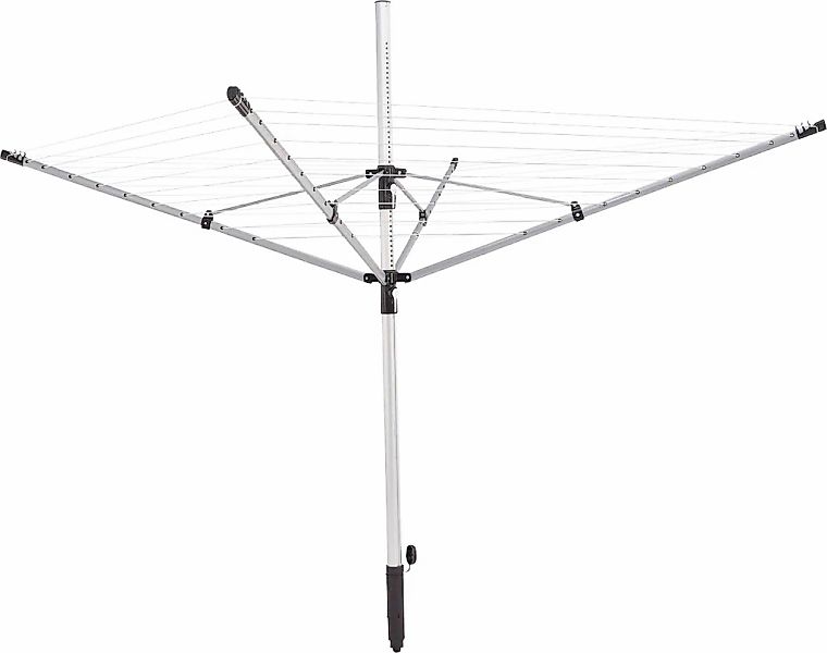 Leifheit Wäschespinne "LinoPush 500 schwarz" günstig online kaufen