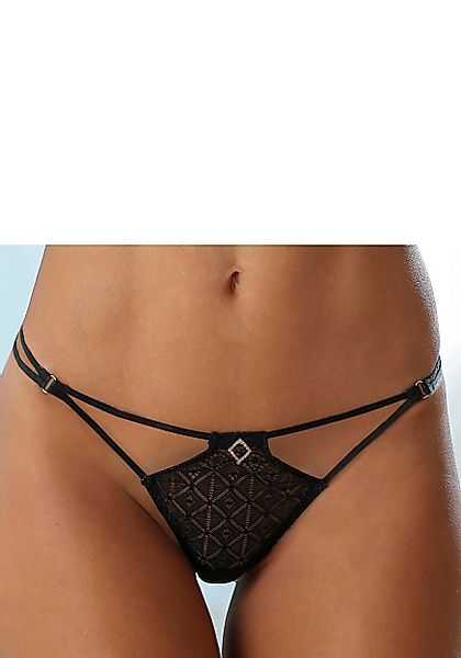petite fleur gold Bändchenstring mit Strass-Details günstig online kaufen