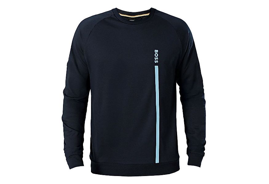 BOSS Sweatshirt Authentic Sweatshirt mit Markenschriftzug und Streifen auf günstig online kaufen