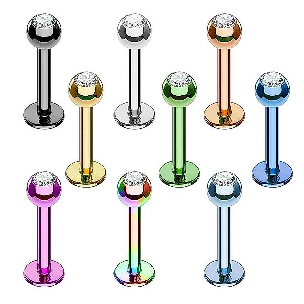 Taffstyle Piercing-Set Piercing Stab für Lippe günstig online kaufen