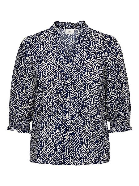 ONLY CARMAKOMA Druckbluse CARRAYA 3/4 SHIRT WVN NOOS günstig online kaufen