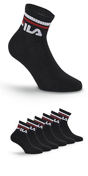 Fila Sportsocken "UNISEX QUARTER PLAIN SOCKS" 6er Pack, 6 Paar tlg. mit Log günstig online kaufen
