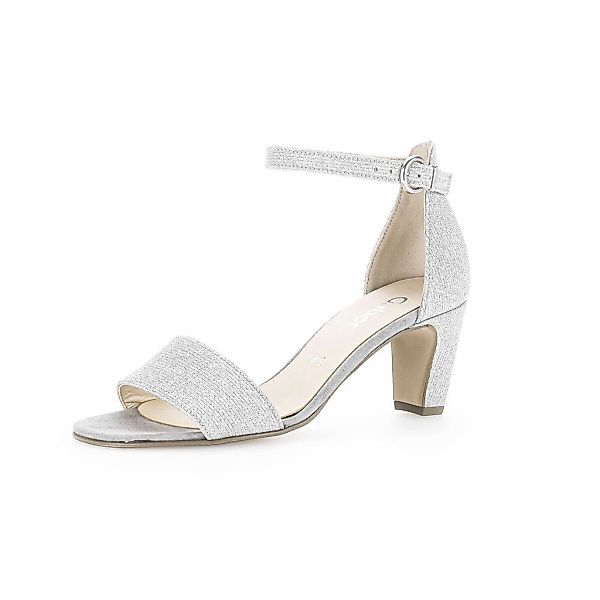 Gabor Riemchensandale "Riemchensandale Materialmix Leder/Lederimitat" günstig online kaufen