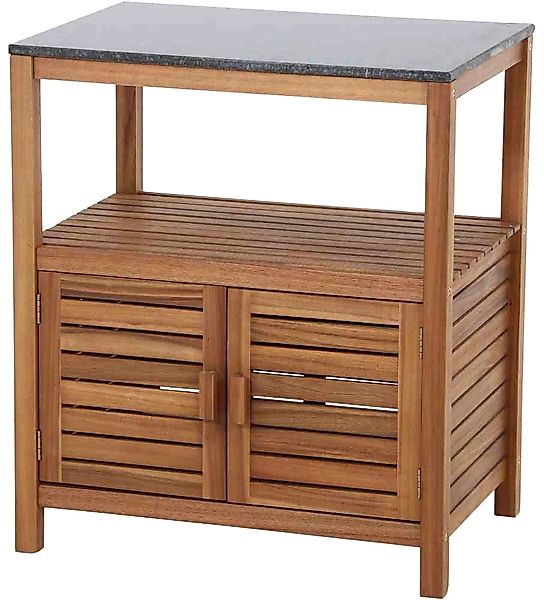 Siena Garden Gartentisch "Riva", (52x75x87 cm), Outdoor-Kitchen, Mittelteil günstig online kaufen