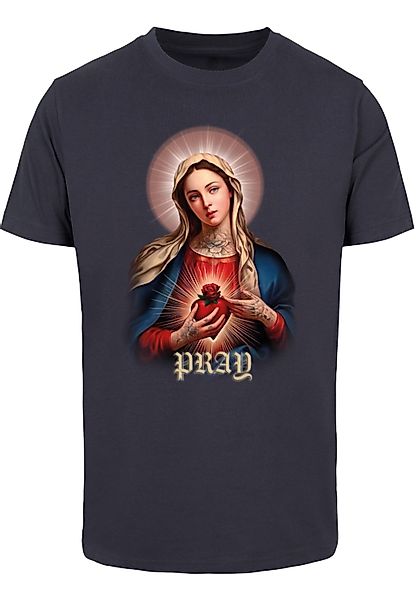 MisterTee T-Shirt "MisterTee Herren Praying Mary Tee", (1 tlg.) günstig online kaufen