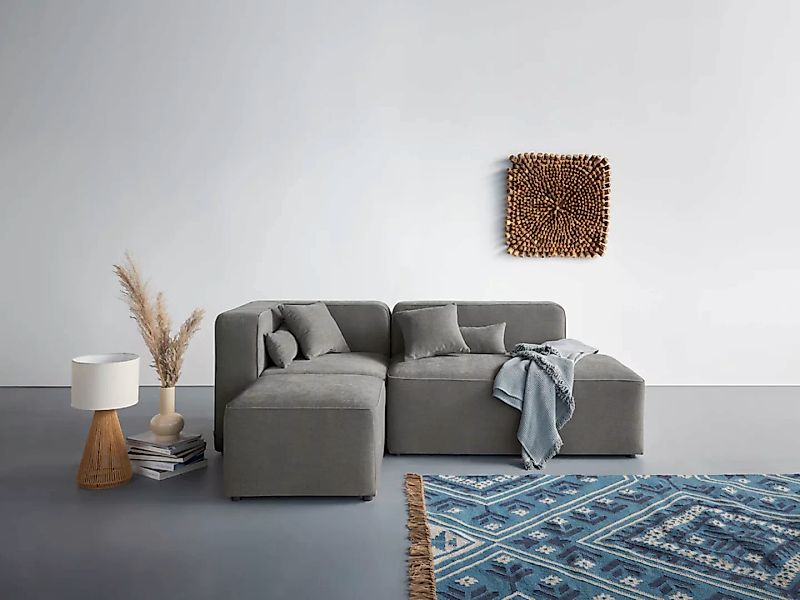 andas Ecksofa "Sundstrup L-Form", Modulserie, individuelle Zusammenstellung günstig online kaufen