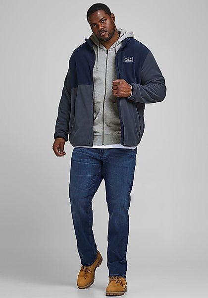 Jack & Jones PlusSize Kapuzensweatjacke "BASIC SWEAT ZIP HOOD" bis Größe 6X günstig online kaufen