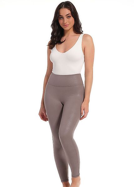MAGIC Bodyfashion Leggings Leather Look Legging günstig online kaufen