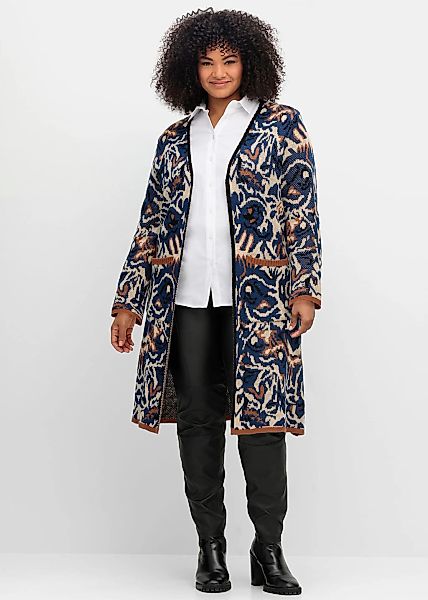 sheego by Joe Browns Longstrickjacke günstig online kaufen