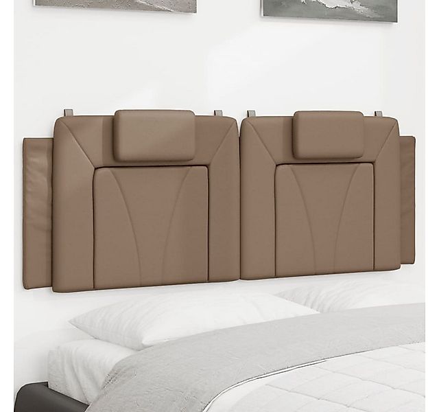 vidaXL Kopfteil Kopfteil-Kissen "Viana" Cappuccino-Braun 140 günstig online kaufen