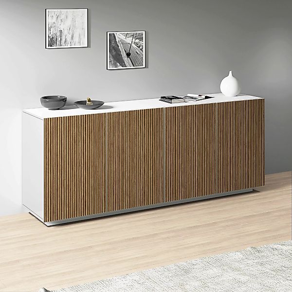 INOSIGN Sideboard "Vega Sideboard,Kommode,200 cm", mit 4 Türen,Fronten mit günstig online kaufen