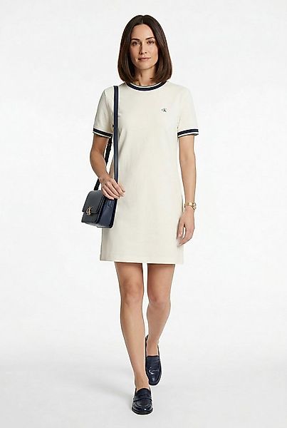 Calvin Klein Jeans Minikleid Regular fit mit Rundhalsausschnitt günstig online kaufen