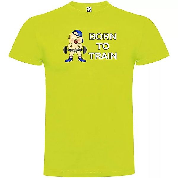 Kruskis Born To Train Kurzärmeliges T-shirt XL Light Green günstig online kaufen