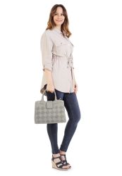 Samantha Look Henkeltasche echt Leder, Made in Italy günstig online kaufen