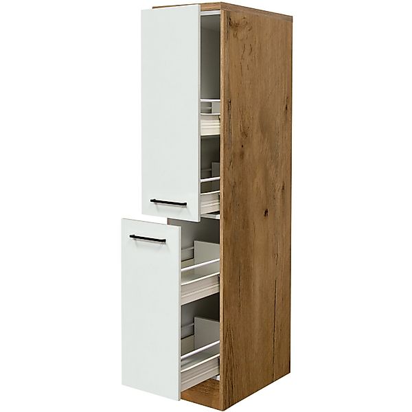 Flex-Well Exclusiv Küchen-Apothekerschrank Vintea 30cm Magnolie-Lancelot Oa günstig online kaufen