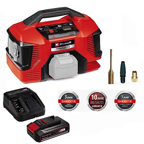 Einhell Akku-Handkompressor Einhell PRESSITO 18/21 X-Change günstig online kaufen