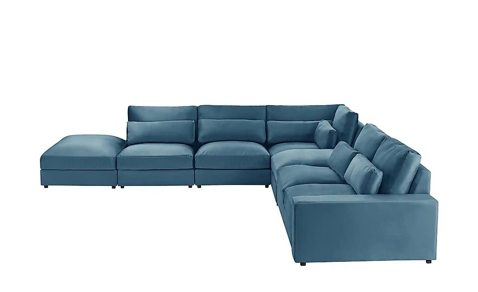 Ecksofa  Branna ¦ blau ¦ Maße (cm): B: 412 H: 88 T: 386.0 Polstermöbel > So günstig online kaufen