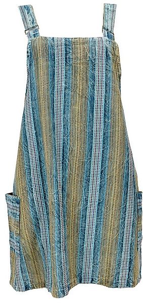 Guru-Shop Minirock Gestreifter Boho Latzrock, Trägerkleid,.. alternative Be günstig online kaufen