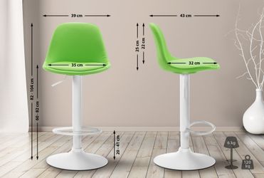 CLP Barhocker Kiel Kunstleder, mit Lehne günstig online kaufen