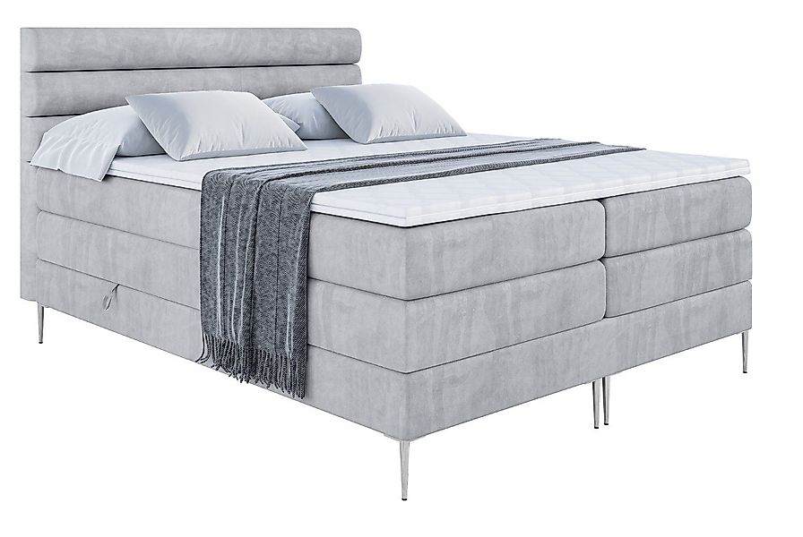 ALTDECOR Boxspringbett CELESTIA-F KING (Multipocket-Matratze H4, günstig online kaufen