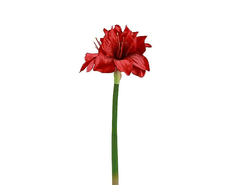 Winterliche Kunstpflanze Künstliche Amaryllis Weihnachtsblumen Dekoration K günstig online kaufen