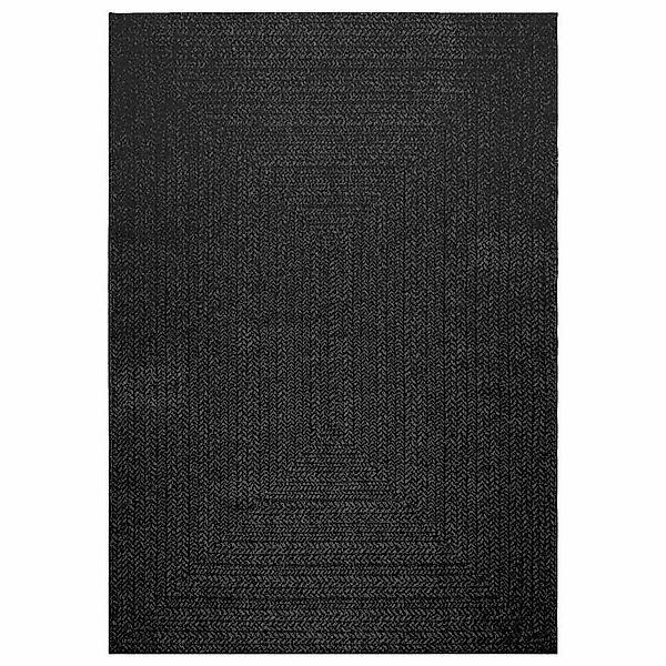 vidaXL Teppich Zizur Anthrazit 160x230cm Juteoptik Indoor Und Outdoor 22327 günstig online kaufen