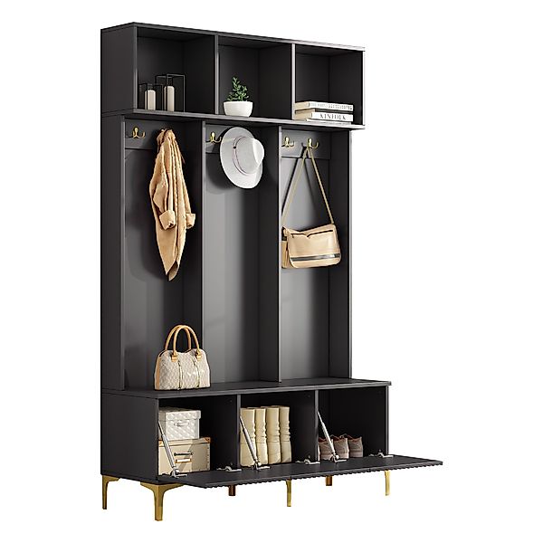 HAUSS SPOLE Garderoben-Set 120×40×191cm Kleiderschrank mit günstig online kaufen
