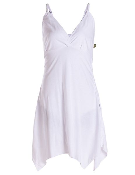 Vishes Sommerkleid Damen Bio-Baumwolle Spaghettiträger-Kleid Hippie, günstig online kaufen